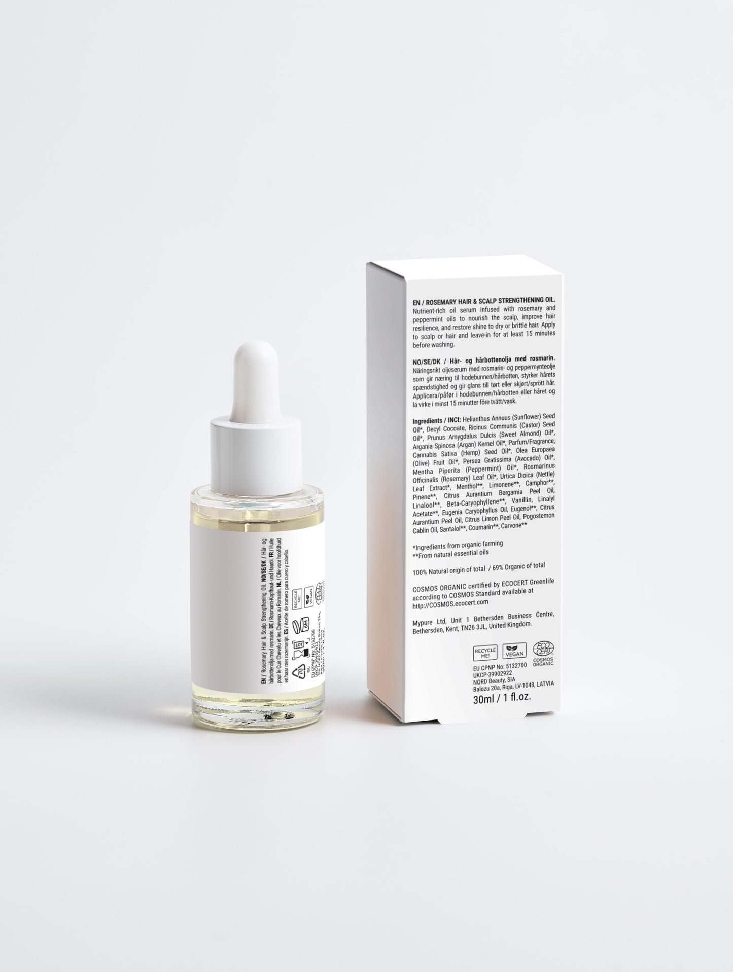 Rosmarin-Haar- und Kopfhautstärkungsöl