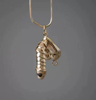 Mens Halloween Weird Personality Pendant Necklace Fashion Jewelry