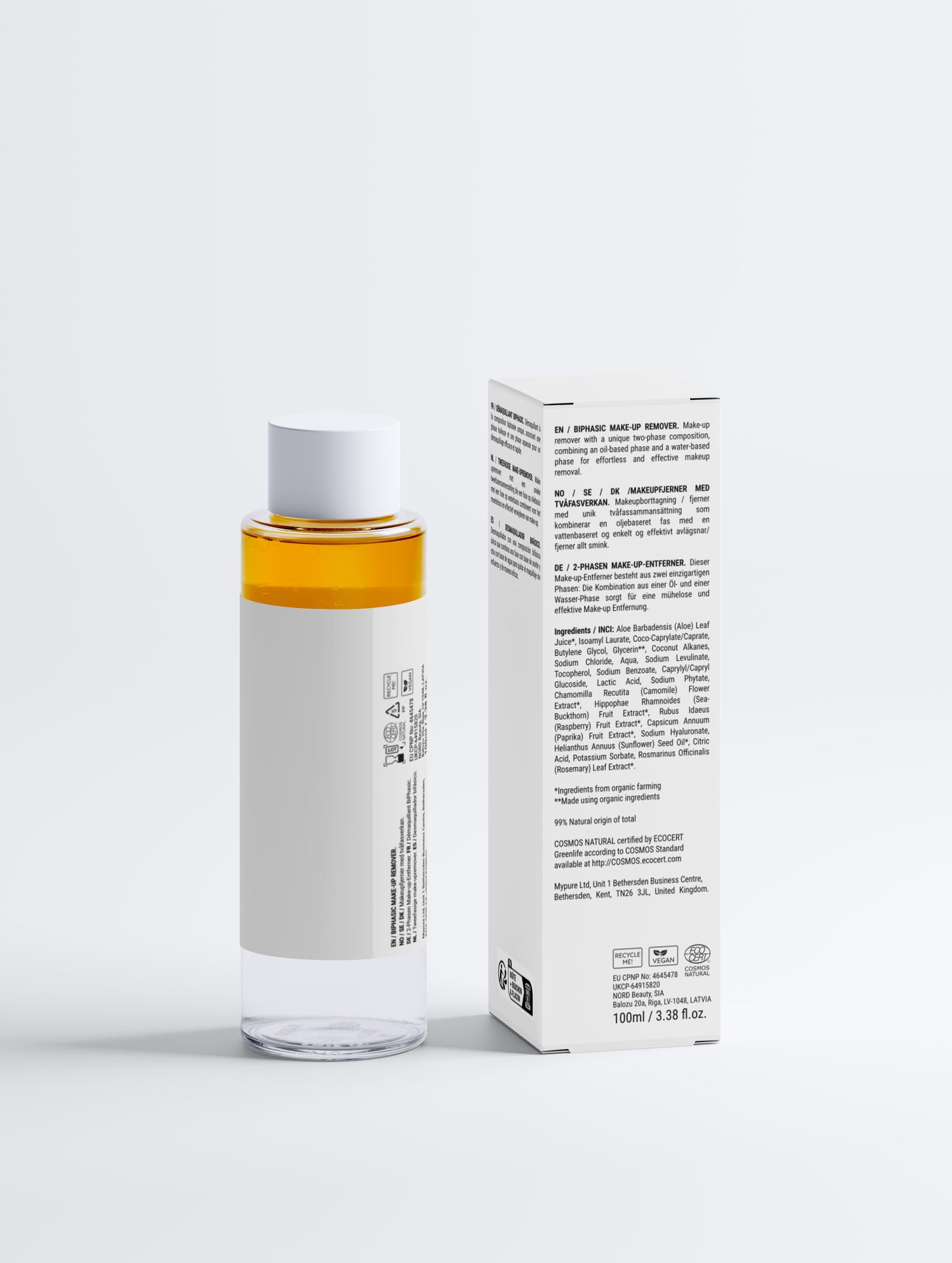BiPhasic Makeup Remover, Fragrance Free