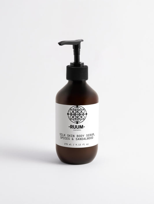 Silk Skin Körperserum, Gewürze & Sandelholz